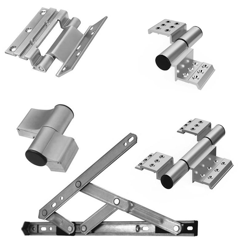 Các loại bản lề cửa nhôm Xingfa và cách chọn