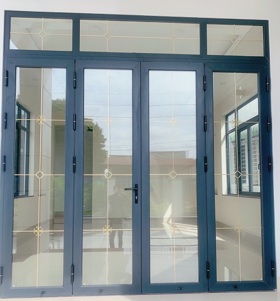 Các kiểu cửa chính 4 cánh đẹp được quan tâm nhiều nhất