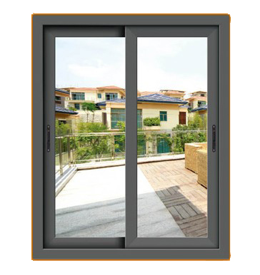 Cửa sổ nhôm xingfa 2 cánh mở trượt