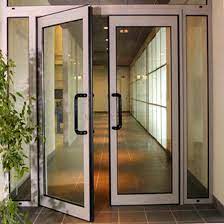 Cửa đi nhôm xingfa 2 cánh mở quay